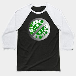 Stop coronavirus (dark background) Baseball T-Shirt